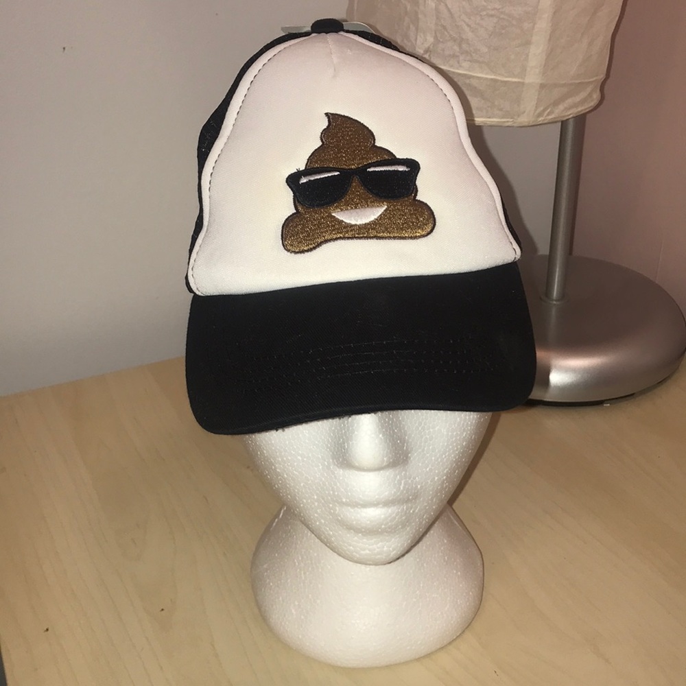 Poop Emoji Baseball Cap Unisex Brand New with Tags